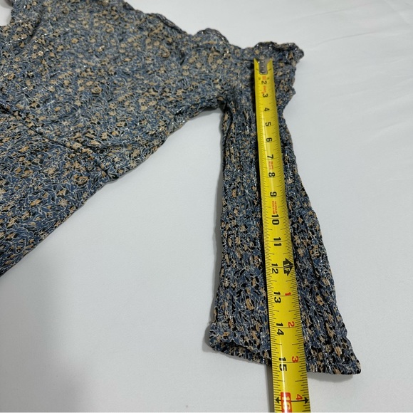 Anthropologie Rayon Kira Off-The-Shoulder Lined Tiered Peasant Dress Size US 6 - Picture 12 of 15